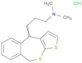 1-Propanamine, N,N-dimethyl-3-(thieno[2,3-c][2]benzothiepin-4(9H)-ylidene)-, hydrochloride (1:1)