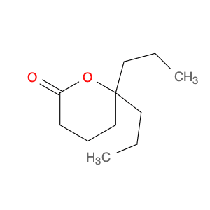 2H-Pyran-2-one, tetrahydro-6,6-dipropyl-