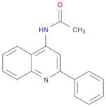 Acetamide, N-(2-phenyl-4-quinolinyl)-