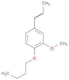 Benzene, 1-butoxy-2-methoxy-4-(1-propen-1-yl)-