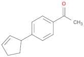 Ethanone, 1-[4-(2-cyclopenten-1-yl)phenyl]-