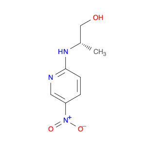 1-Propanol, 2-[(5-nitro-2-pyridinyl)amino]-, (2S)-