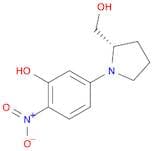 2-Pyrrolidinemethanol, 1-(3-hydroxy-4-nitrophenyl)-, (S)- (9CI)