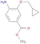 Methyl 4-amino-3-(cyclopropylmethoxy)benzoate