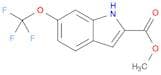 1H-​Indole-​2-​carboxylic acid, 6-​(trifluoromethoxy)​-​, methyl ester