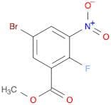 Benzoic acid, 5-bromo-2-fluoro-3-nitro-, methyl ester