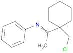Benzenamine, N-[1-[1-(chloromethyl)cyclohexyl]ethylidene]-