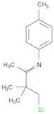 Benzenamine, N-(3-chloro-1,2,2-trimethylpropylidene)-4-methyl-