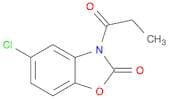 2(3H)-Benzoxazolone, 5-chloro-3-(1-oxopropyl)-