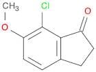 1H-Inden-1-one, 7-chloro-2,3-dihydro-6-methoxy-