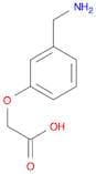 2-[3-(aminomethyl)phenoxy]acetic acid