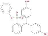 Benzenesulfonic acid, 2-[bis(4-hydroxyphenyl)methyl]-, phenyl ester
