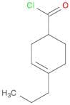 3-Cyclohexene-1-carbonyl chloride, 4-propyl-