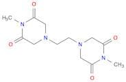 2,6-Piperazinedione, 4,4'-(1,2-ethanediyl)bis[1-methyl-