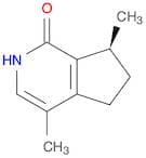 1H-Cyclopenta[c]pyridin-1-one, 2,5,6,7-tetrahydro-4,7-dimethyl-, (S)- (9CI)