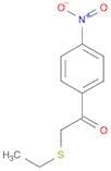 2-(ethylsulfanyl)-1-(4-nitrophenyl)ethan-1-one