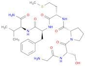 L-Valinamide, glycyl-L-seryl-L-prolyl-L-methionyl-L-phenylalanyl- (9CI)