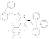 L-Cysteine, N-[(9H-fluoren-9-ylmethoxy)carbonyl]-S-(triphenylmethyl)-, 2,3,4,5,6-pentafluorophenyl…