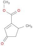 1-Cyclopentene-1-carboxylic acid, 5-methyl-3-oxo-, methyl ester