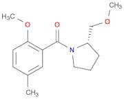 Methanone, (2-methoxy-5-methylphenyl)[(2S)-2-(methoxymethyl)-1-pyrrolidinyl]-