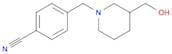 Benzonitrile, 4-[[3-(hydroxymethyl)-1-piperidinyl]methyl]-