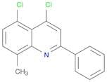 Quinoline, 4,5-dichloro-8-methyl-2-phenyl-