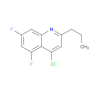 Quinoline, 4-chloro-5,7-difluoro-2-propyl-