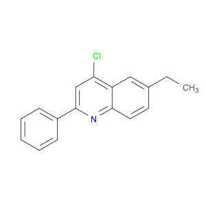 Quinoline, 4-chloro-6-ethyl-2-phenyl-
