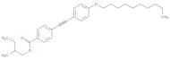 Benzoic acid, 4-[2-[4-(decyloxy)phenyl]ethynyl]-, 2-methylbutyl ester