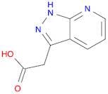 2-(1H-Pyrazolo[3,4-b]pyridin-3-yl)acetic acid