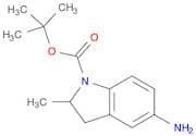 1H-Indole-1-carboxylic acid, 5-amino-2,3-dihydro-2-methyl-, 1,1-dimethylethyl ester