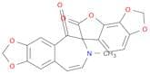 Spiro[6H-1,3-dioxolo[4,5-h][3]benzazepine-6,6'(7'H)-furo[2,3-e][1,3]benzodioxole]-5,7'(7H)-dione, …