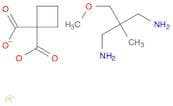 Platinum, [1,1-cyclobutanedi(carboxylato-κO)(2-)][2-(methoxymethyl)-2-methyl-1,3-propanediamine-κN…