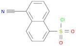 1-Naphthalenesulfonyl chloride, 5-cyano-