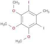Benzene, 1,3-diiodo-4,5,6-trimethoxy-2-methyl-