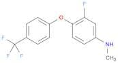 Benzenamine, 3-fluoro-N-methyl-4-[4-(trifluoromethyl)phenoxy]-