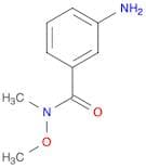 3-Amino-N-methoxy-N-methylbenzamide