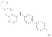 Benzo[g]quinolin-4-amine, N-[4-(4-ethyl-1-piperazinyl)phenyl]-