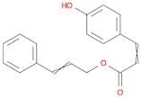 2-Propenoic acid, 3-(4-hydroxyphenyl)-, 3-phenyl-2-propen-1-yl ester