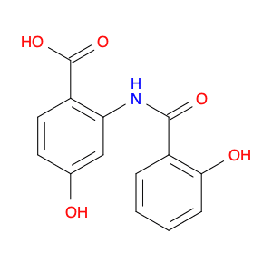Benzoic acid, 4-hydroxy-2-[(2-hydroxybenzoyl)amino]-