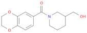 Methanone, (2,3-dihydro-1,4-benzodioxin-6-yl)[3-(hydroxymethyl)-1-piperidinyl]-