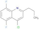Quinoline, 4-chloro-5,8-difluoro-2-propyl-