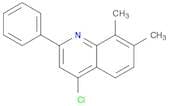 Quinoline, 4-chloro-7,8-dimethyl-2-phenyl-