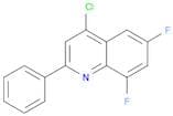 Quinoline, 4-chloro-6,8-difluoro-2-phenyl-