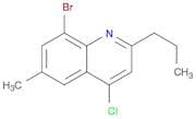 Quinoline, 8-bromo-4-chloro-6-methyl-2-propyl-