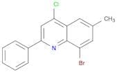 Quinoline, 8-bromo-4-chloro-6-methyl-2-phenyl-