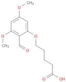 Pentanoic acid, 5-(2-formyl-3,5-dimethoxyphenoxy)-
