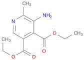 3,4-Pyridinedicarboxylic acid, 5-amino-6-methyl-, 3,4-diethyl ester