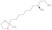 1,3-Dioxolane, 2-methyl-2-[(8R)-8-methylundecyl]-
