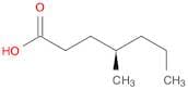 Heptanoic acid, 4-methyl-, (4R)-